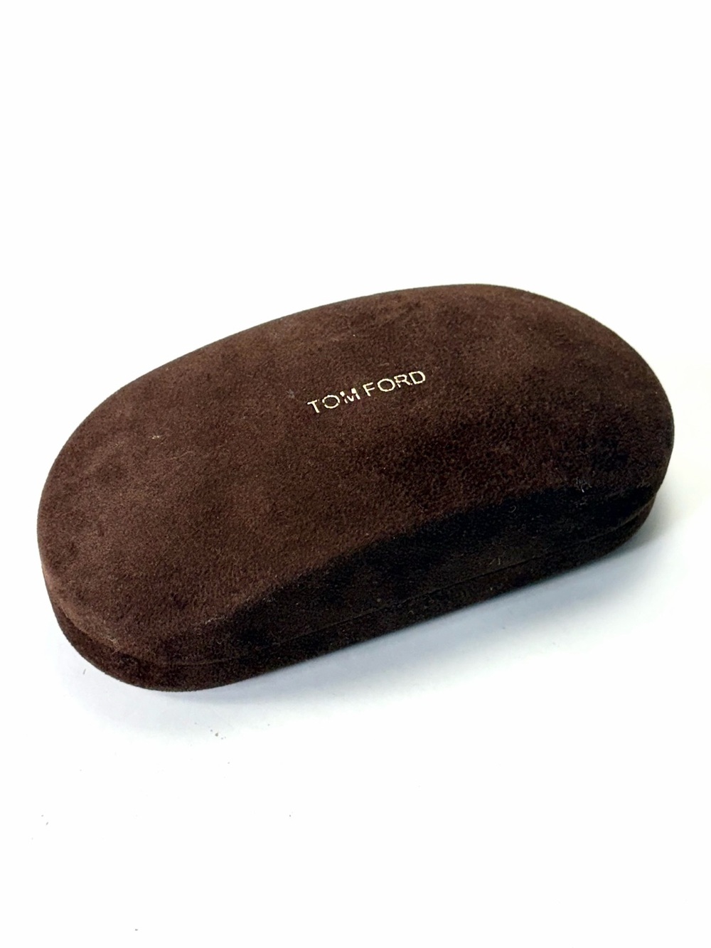 Tom Ford Sunglasses Hard Clamshell Case Brown Velvet Case